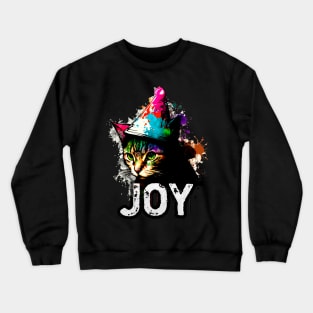 Christmas Kitten Crewneck Sweatshirt